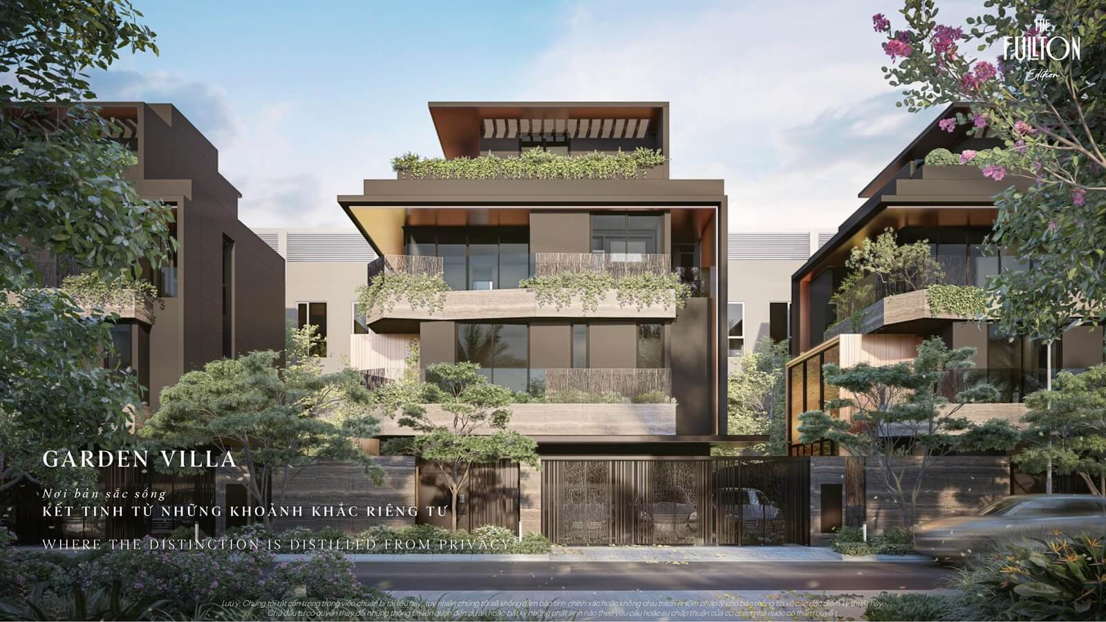 garden villa the fullton capitaland hưng yên
