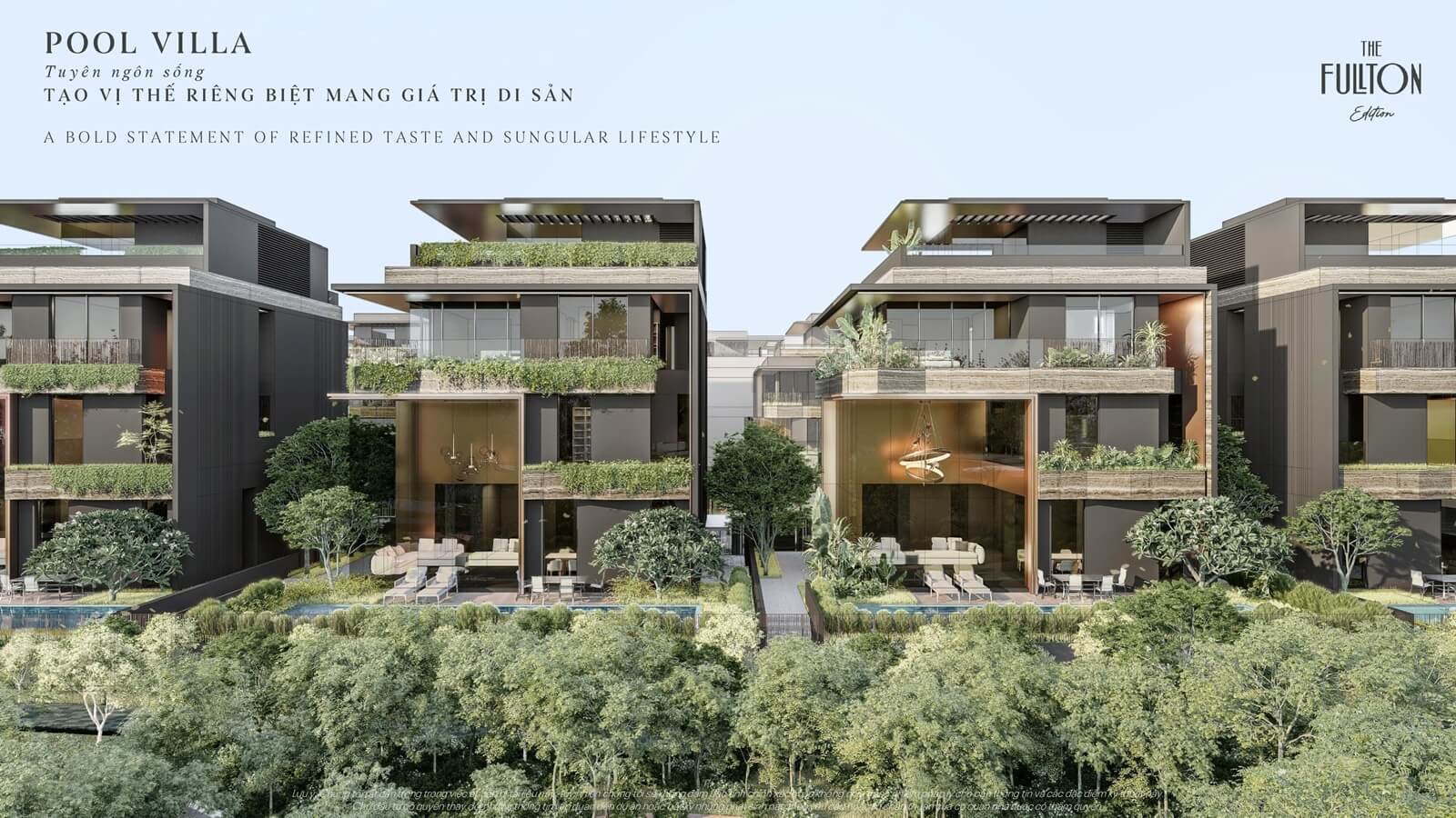 pool villa the fullton capitaland hưng yên